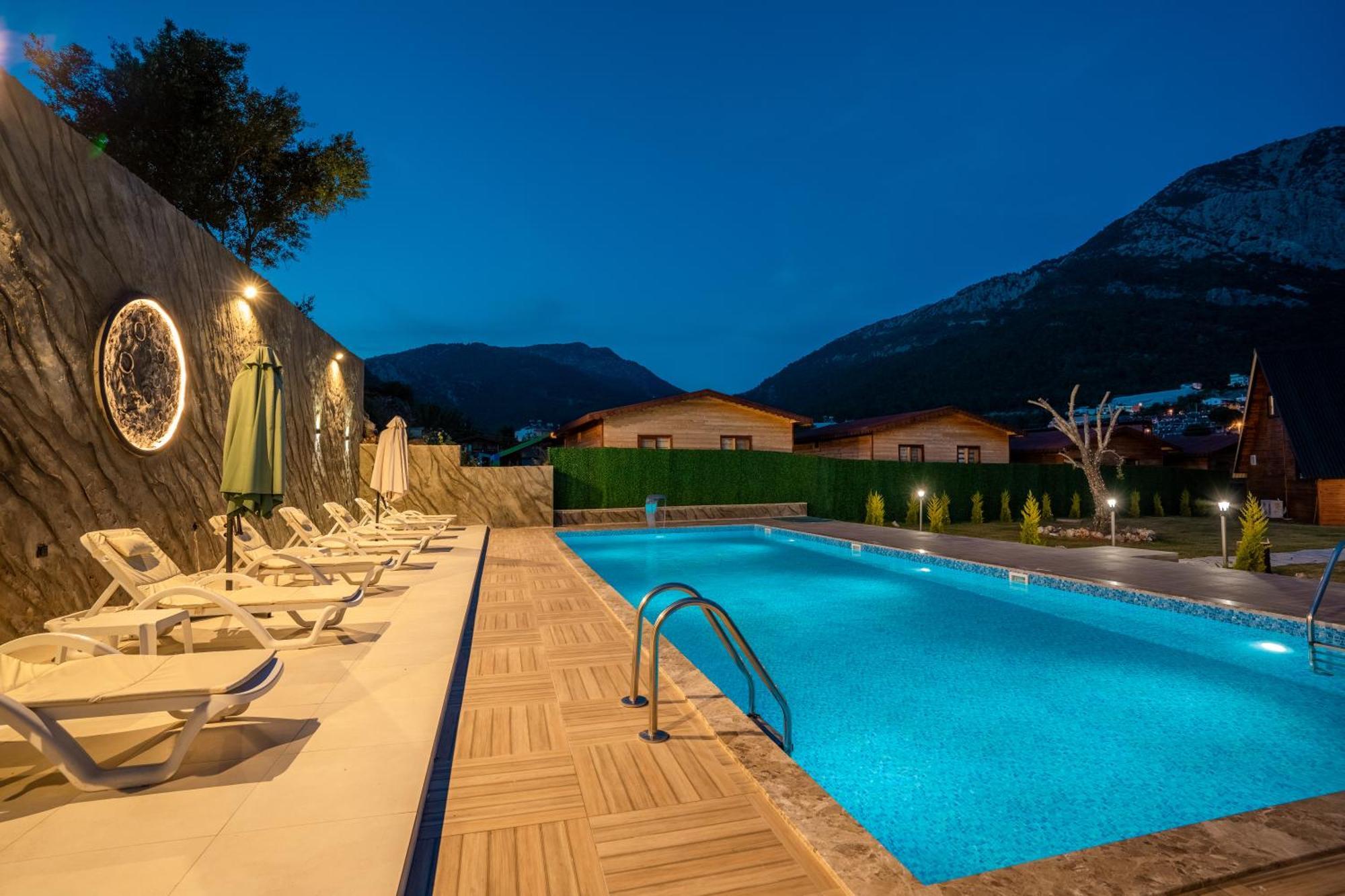 Karaoez Sapphire Bungalows Kumluca 外观 照片